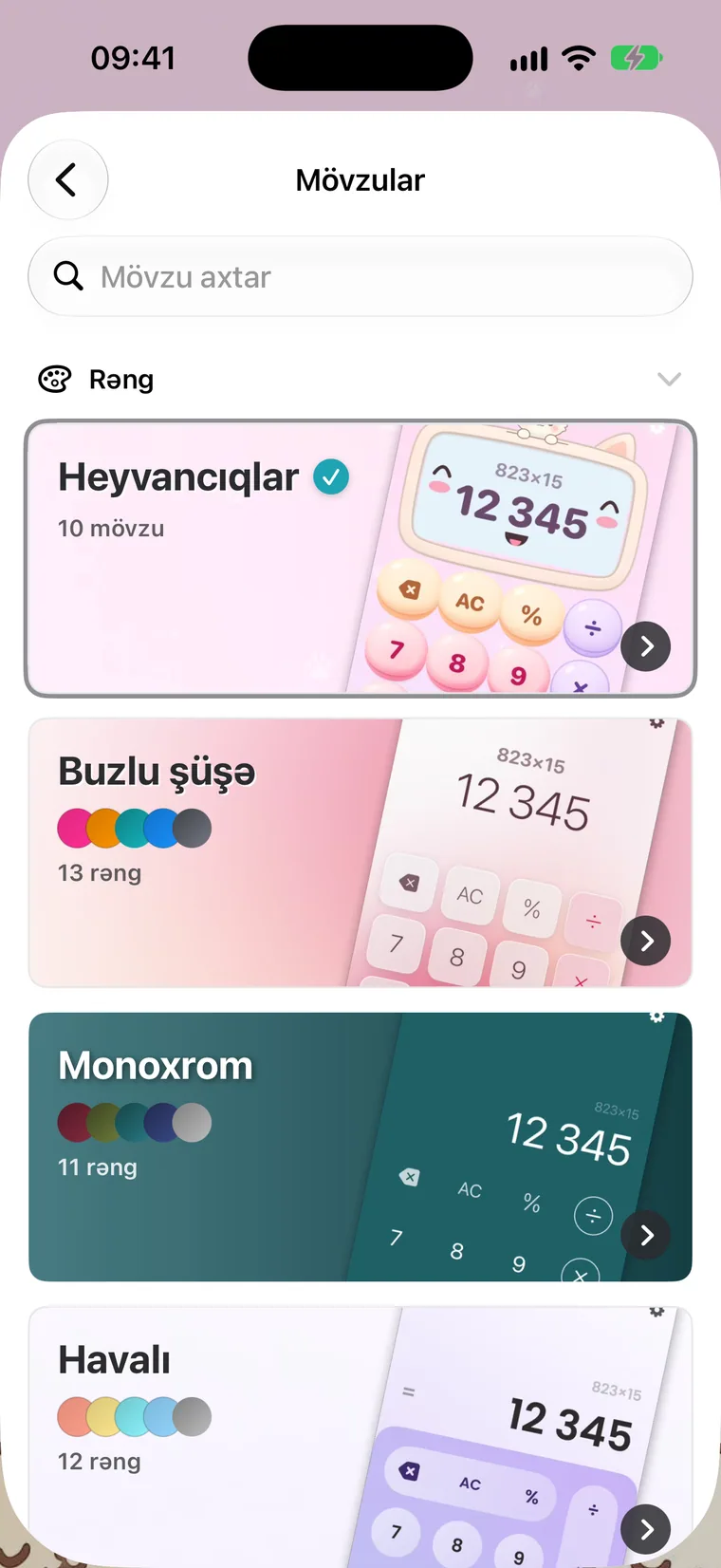 Mövzular