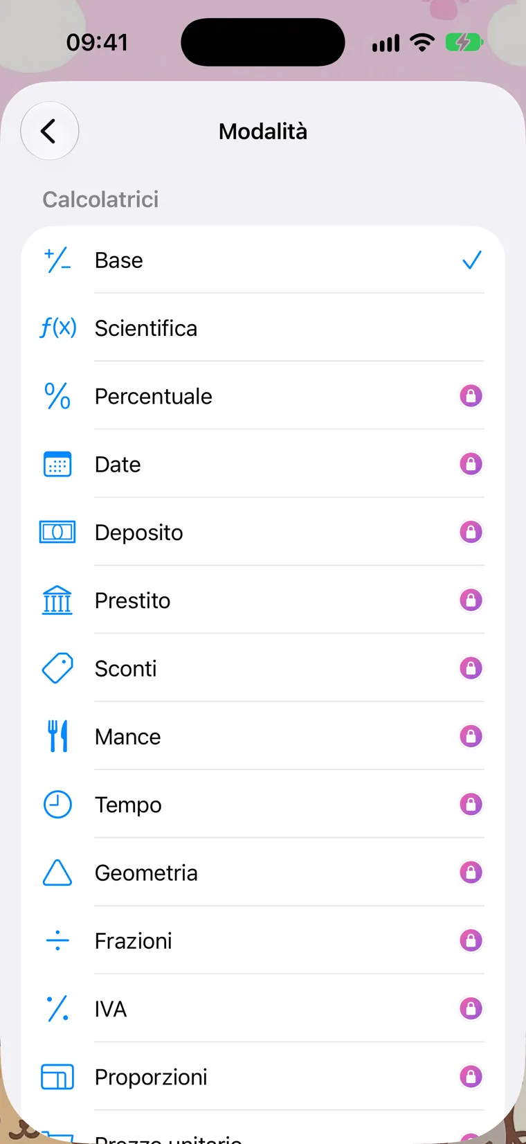 Modalità