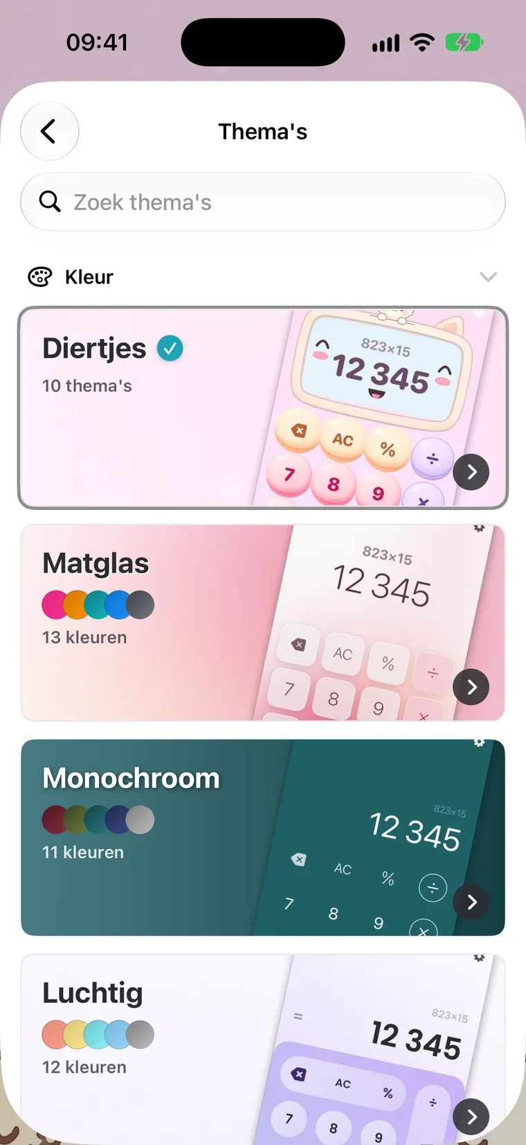 Thema's