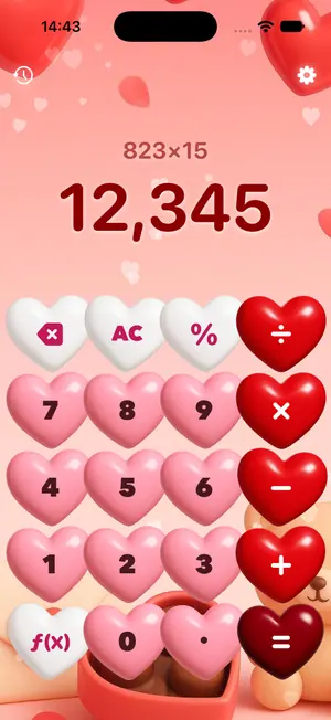 Calcie, tema “Hari Valentine”